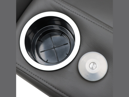 Tech 8 Smart Grey Electric Recliner Armchair