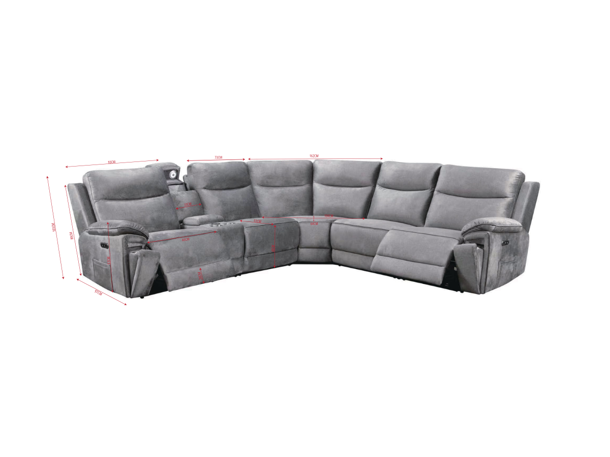 Toronto Modular Electric Recliner Sofa