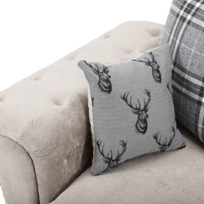 VERONA SCATTER BACK 2 SEATER SOFA MINK