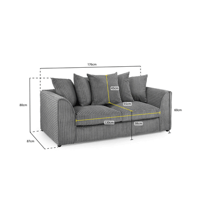 Harley jumbo sofa