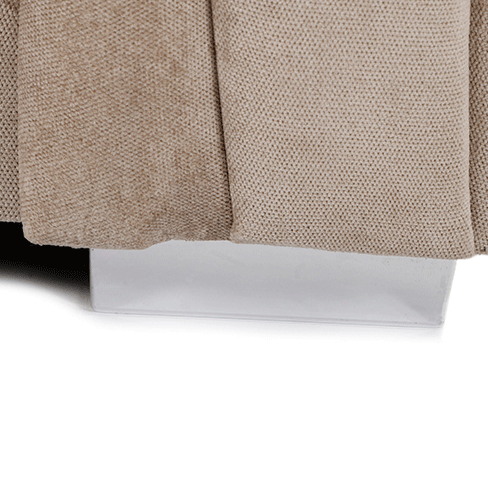 Verona Mink Corner Sofa - Soft Fabric Scatter back Cushions-Sofa For Sale-2C2 Large Couch-sofa set for living room- sofas for living room