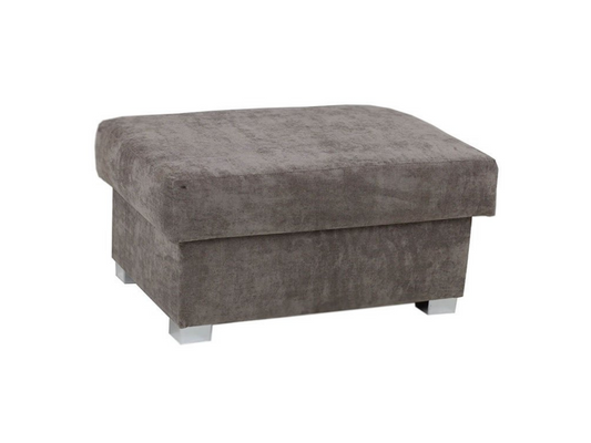Vegas Footstool Storage Grey