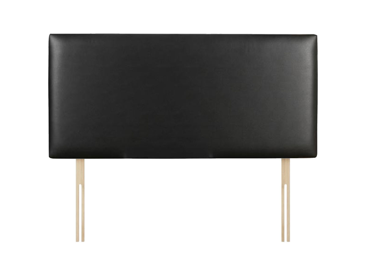 Victoria Headboard Plain Leather 20 inch