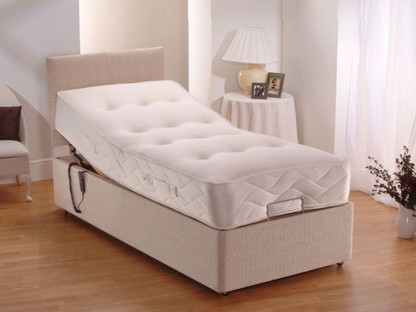 Restpocket Electric Adjustable Bed Chenille With Pocket Mattress and Headboard