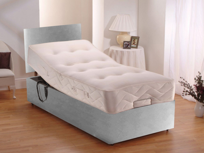 Restpocket Electric Adjustable Bed Chenille With Pocket Mattress and Headboard