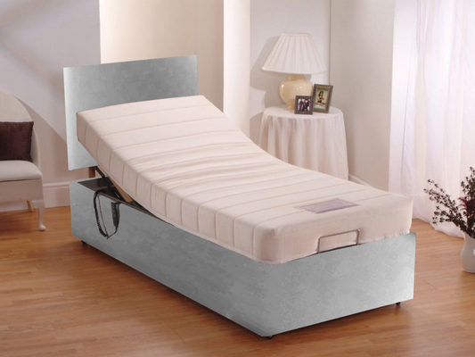 Sleepcomfort Heavy Duty Electric Adjustable Bed with Memory Mattress and Headboard User Weight up to 25 Stone